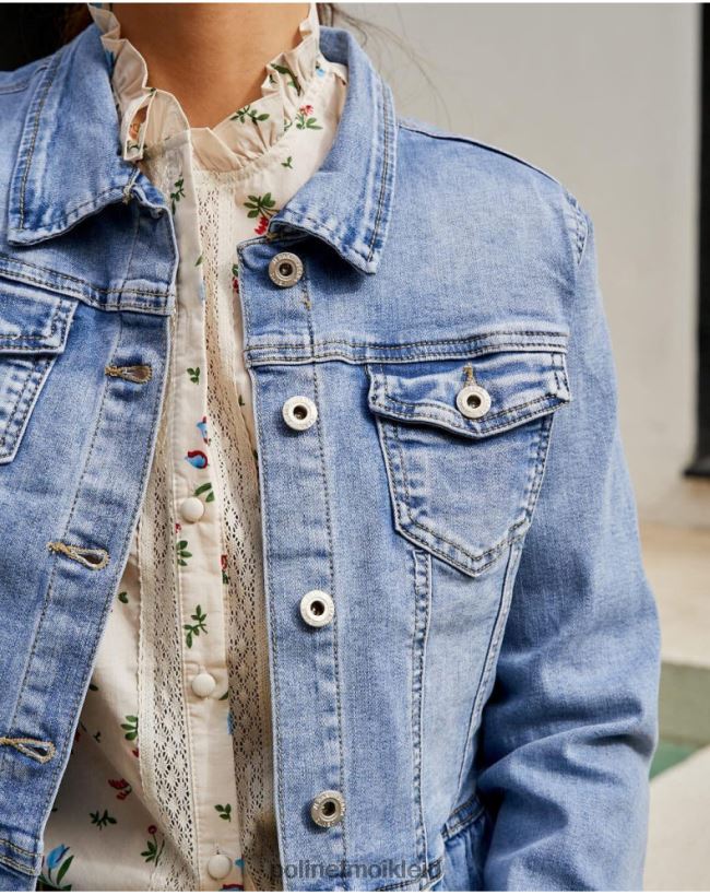 Polin et moi Hunter-Rüschenfabrik HT8R362 Kleidung Denim