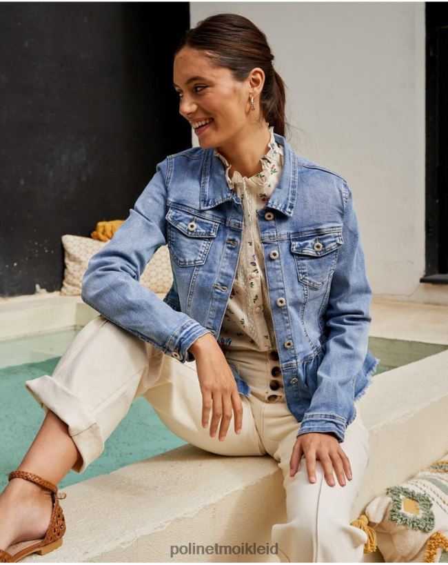 Polin et moi Hunter-Rüschenfabrik HT8R362 Kleidung Denim