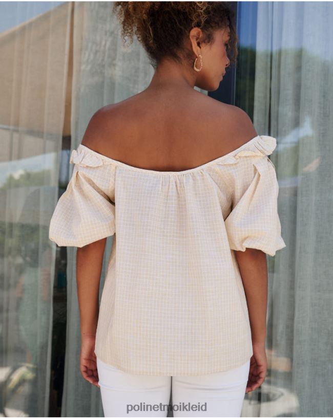 Polin et moi Abullonada Salvia-Bluse HT8R168 Kleidung Pistazie/Limette