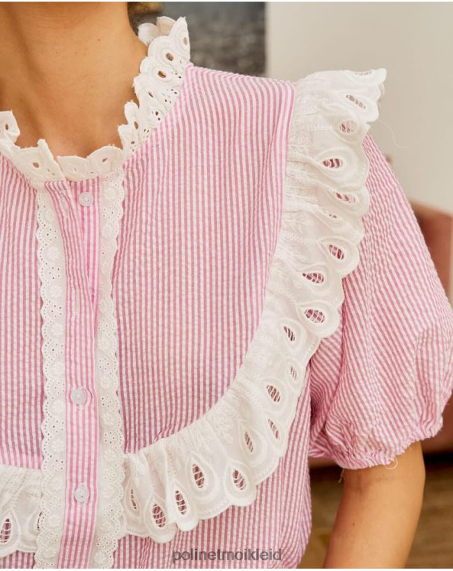 Polin et moi Baby-Mila-Bluse HT8R204 Kleidung Rose