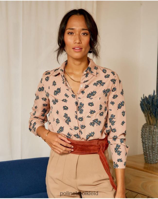 Polin et moi Flor Margarita-Shirt HT8R225 Kleidung Rose