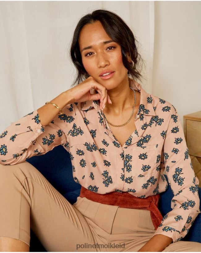 Polin et moi Flor Margarita-Shirt HT8R225 Kleidung Rose