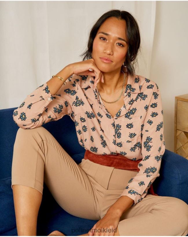 Polin et moi Flor Margarita-Shirt HT8R225 Kleidung Rose