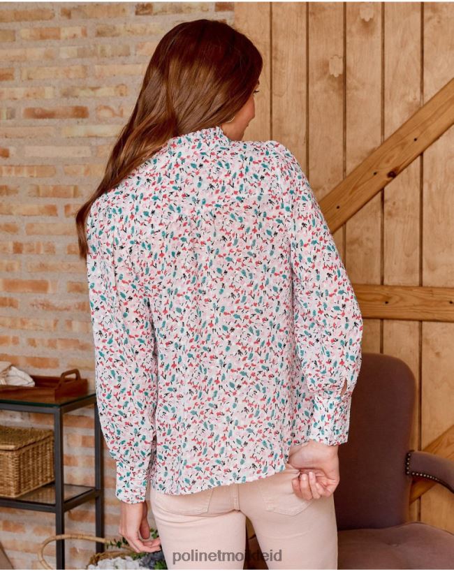 Polin et moi Geflecktes Fiama-Hemd HT8R194 Kleidung roh