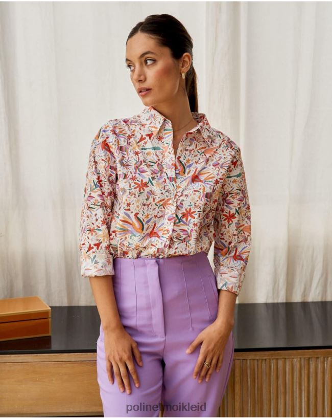 Polin et moi Hemdblumen Galatea HT8R206 Kleidung orange