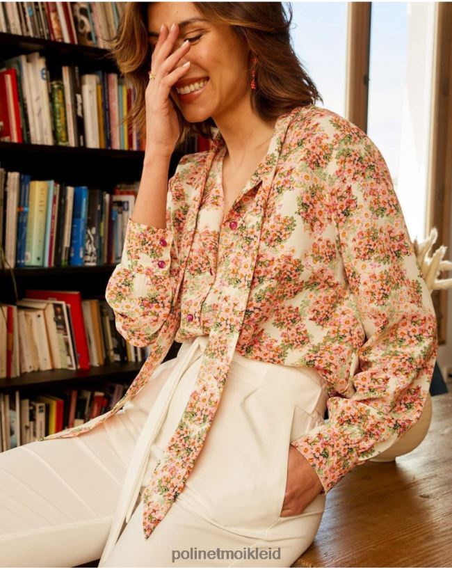 Polin et moi Hemdschleife bearbeiten HT8R221 Kleidung Rose