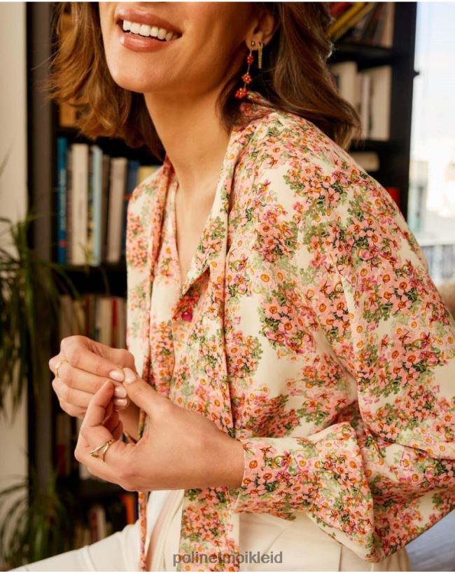 Polin et moi Hemdschleife bearbeiten HT8R221 Kleidung Rose