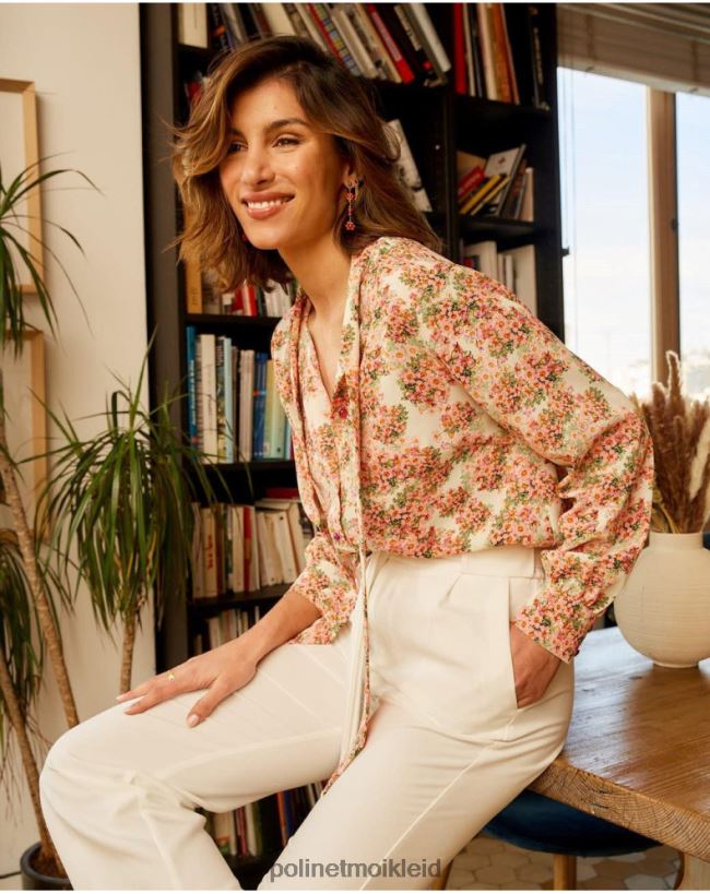 Polin et moi Hemdschleife bearbeiten HT8R221 Kleidung Rose