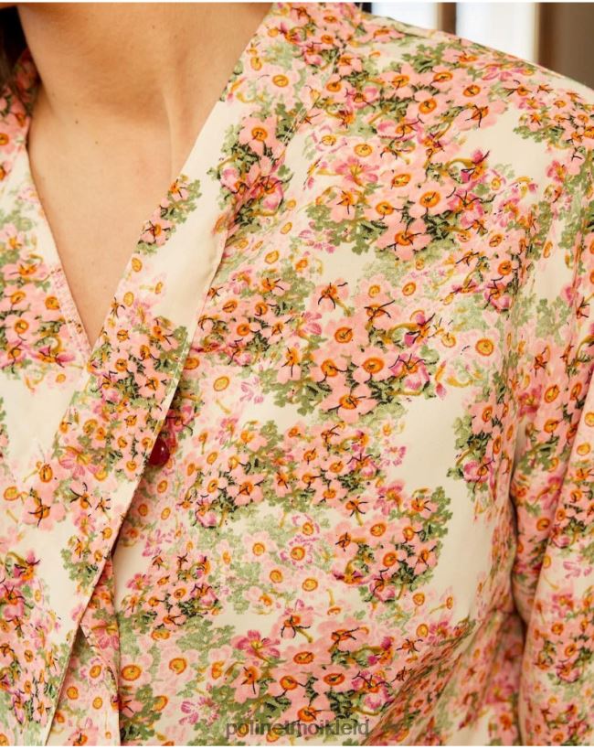 Polin et moi Hemdschleife bearbeiten HT8R221 Kleidung Rose