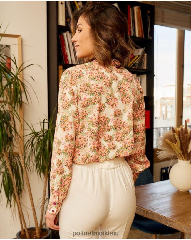 Polin et moi Hemdschleife bearbeiten HT8R221 Kleidung Rose