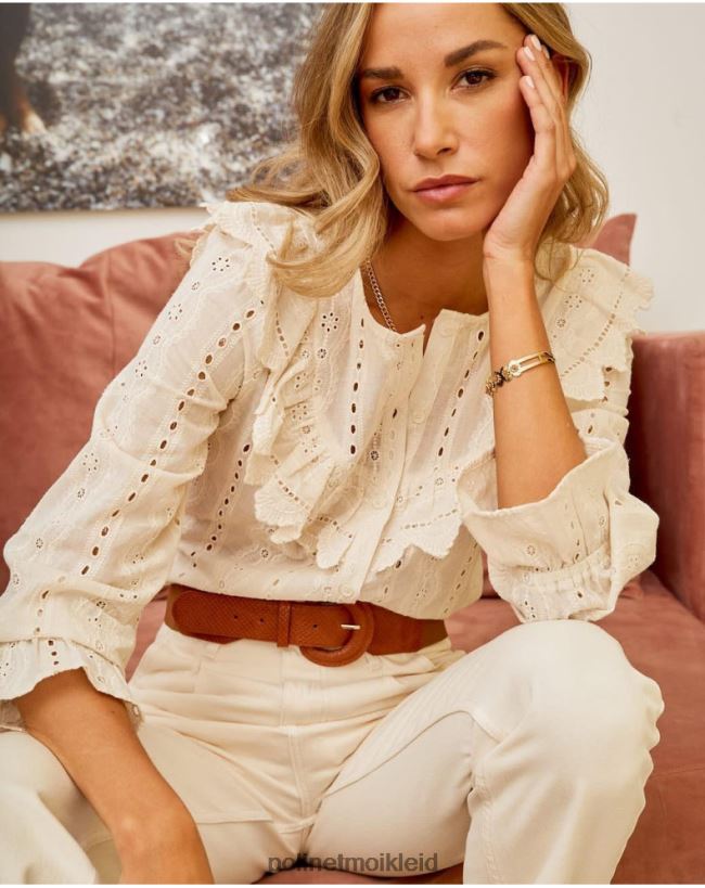 Polin et moi besticktes Hemd lia HT8R208 Kleidung roh