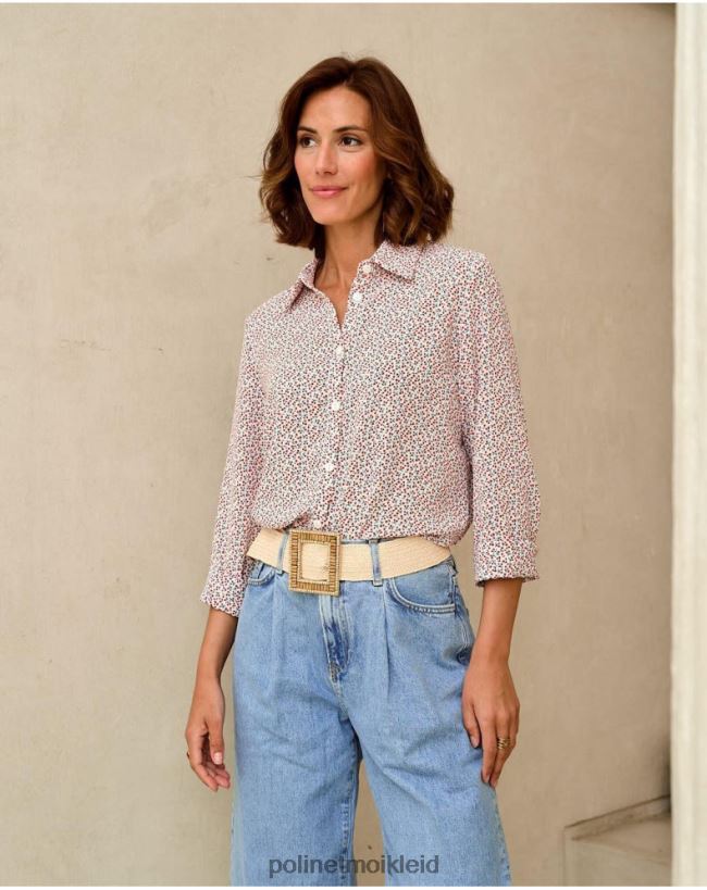 Polin et moi libysches Kirschhemd HT8R189 Kleidung roh