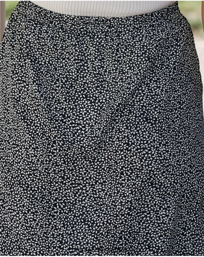 Polin et moi Kreuzrock Savanne HT8R310 Kleidung Schwarz