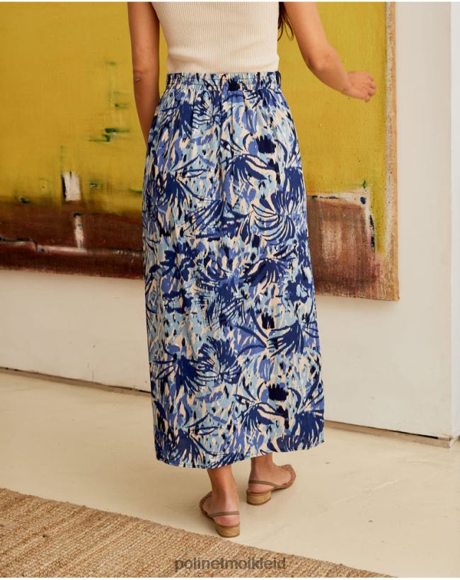 Polin et moi Nago-Blattrock HT8R300 Kleidung atlantisch