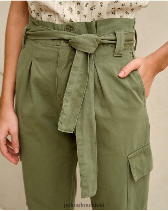 Polin et moi Cargo-Scarlett-Hose HT8R330 Kleidung kaki