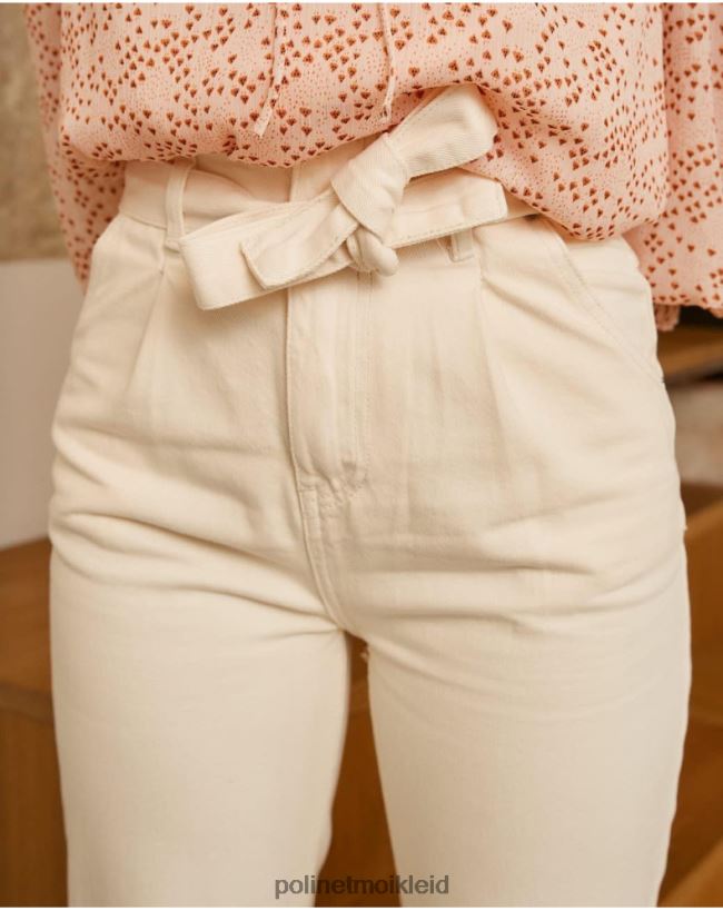 Polin et moi Hose mit Donna-Schleife HT8R336 Kleidung roh