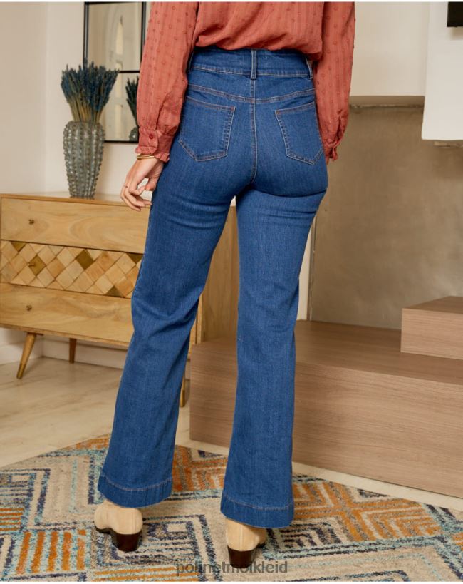 Polin et moi Hose mit Nagore-Taschen HT8R341 Kleidung Denim