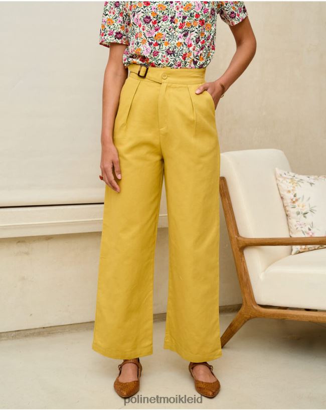 Polin et moi Hosenpinzette Beth HT8R340 Kleidung Ocker