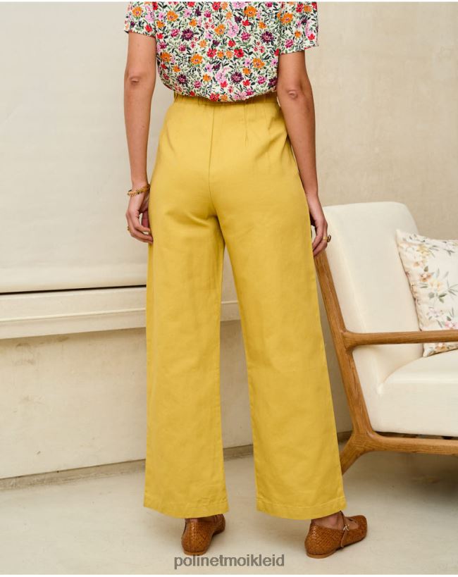 Polin et moi Hosenpinzette Beth HT8R340 Kleidung Ocker