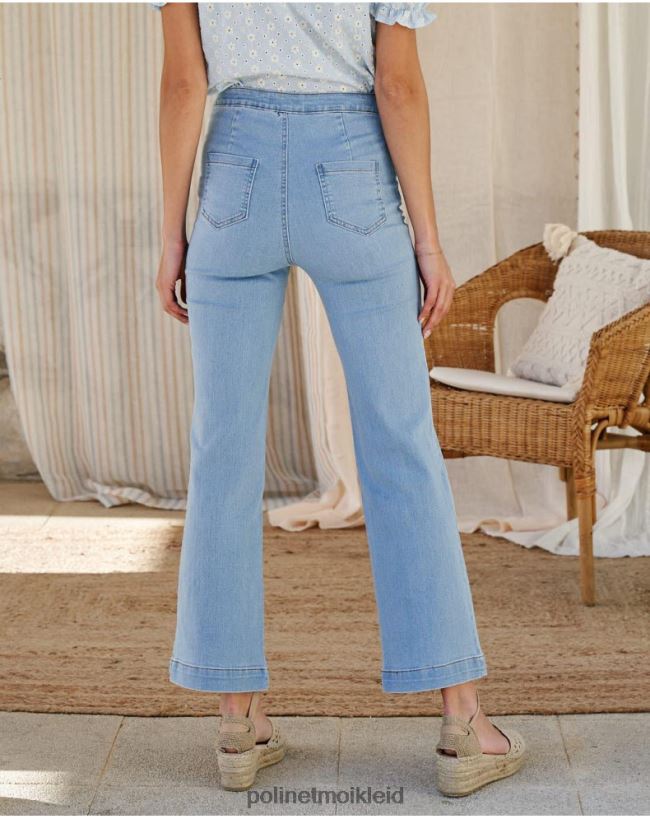 Polin et moi Jeans mit Nancy-Knöpfen HT8R332 Kleidung Denim