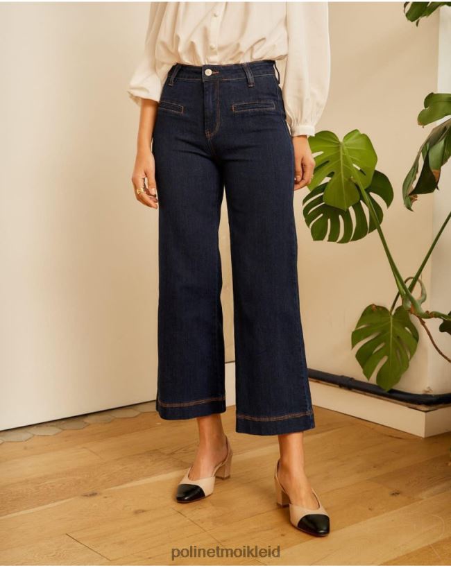 Polin et moi Kurze Bea-Hose HT8R335 Kleidung Marine