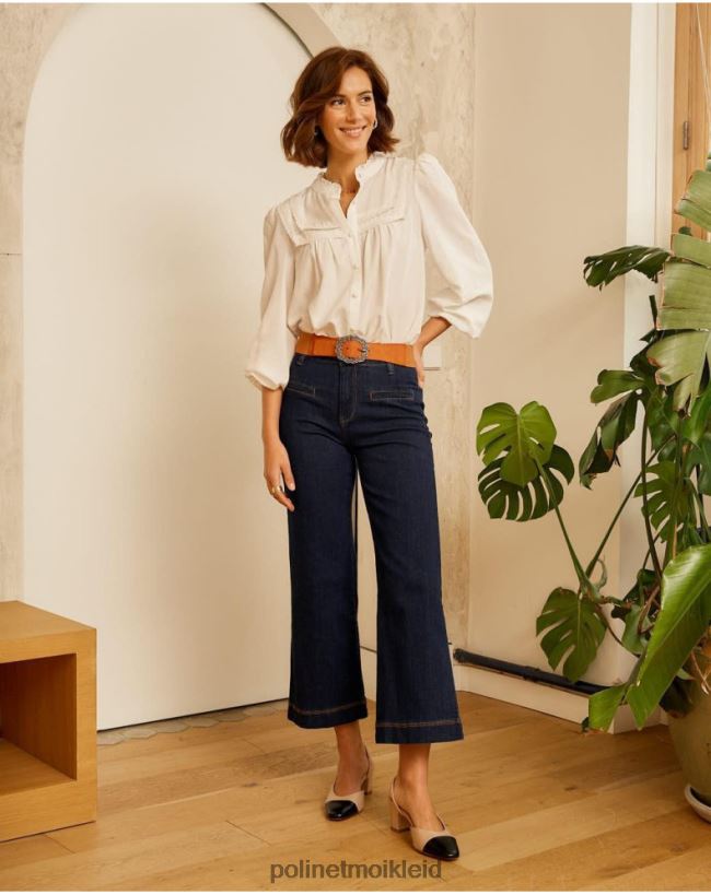 Polin et moi Kurze Bea-Hose HT8R335 Kleidung Marine