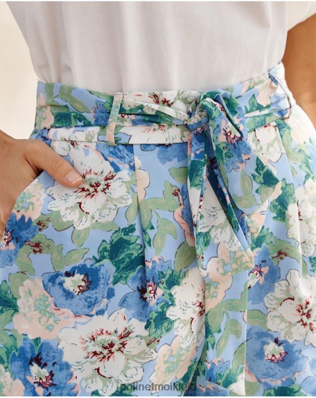 Polin et moi kurze, hübsche Blüten HT8R325 Kleidung himmlisch