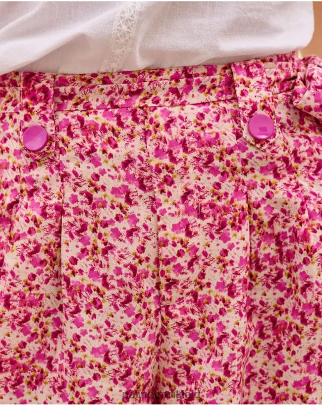 Polin et moi kurzer flüssiger Jess HT8R328 Kleidung Fuchsie