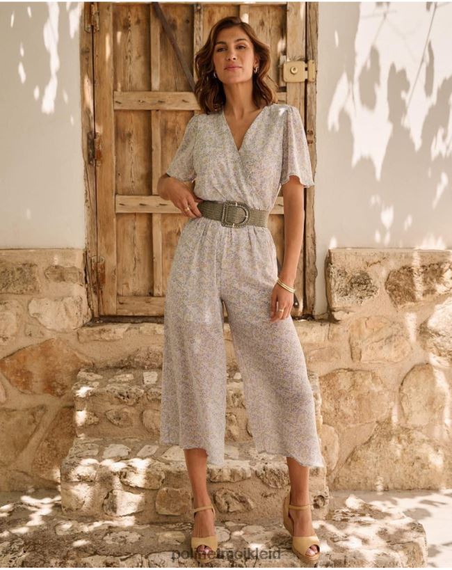 Polin et moi Andrey Blumenaffe HT8R46 Kleidung lila