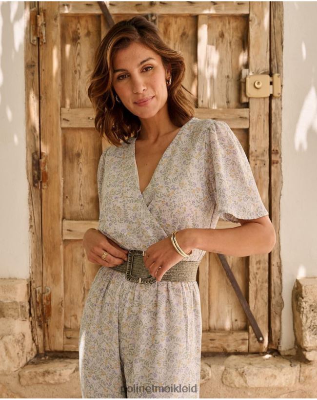 Polin et moi Andrey Blumenaffe HT8R46 Kleidung lila