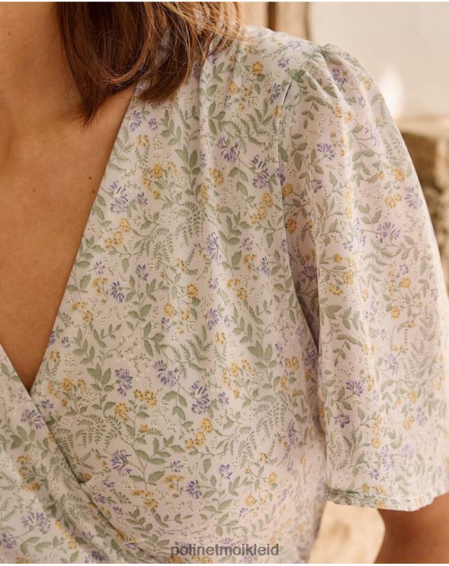 Polin et moi Andrey Blumenaffe HT8R46 Kleidung lila