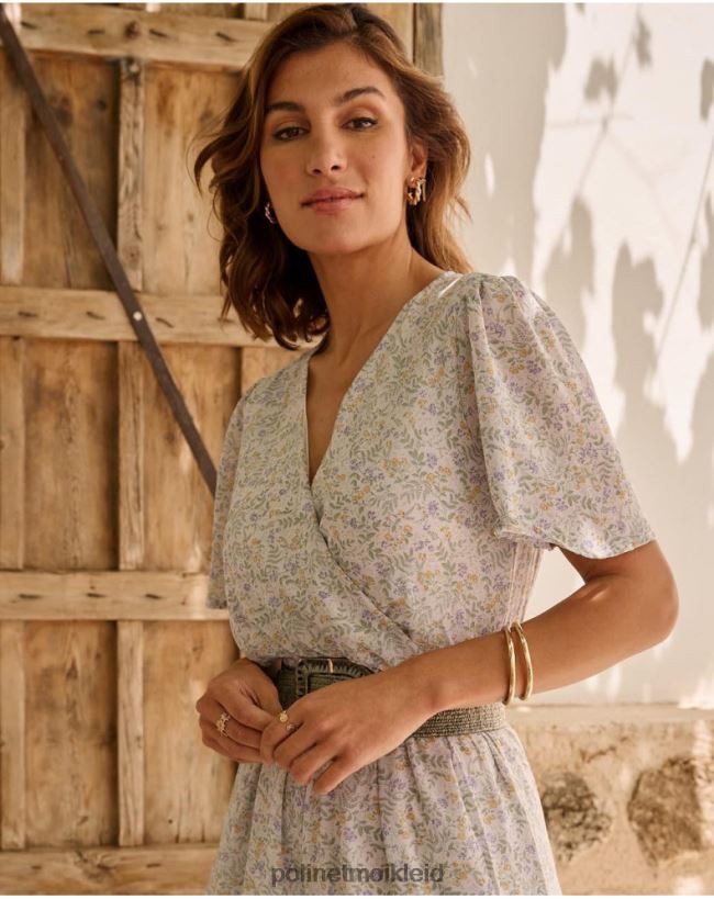 Polin et moi Andrey Blumenaffe HT8R46 Kleidung lila