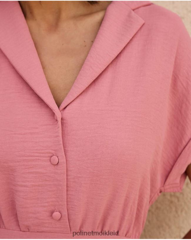 Polin et moi Anne Knotenkleid HT8R59 Kleidung Rose