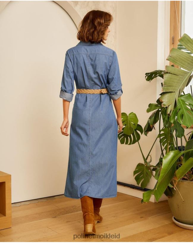 Polin et moi Aveta-Jeanskleid HT8R70 Kleidung Denim