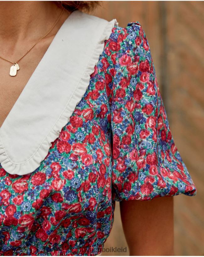 Polin et moi Baby-Ausschnittkleid Ania HT8R123 Kleidung Rot