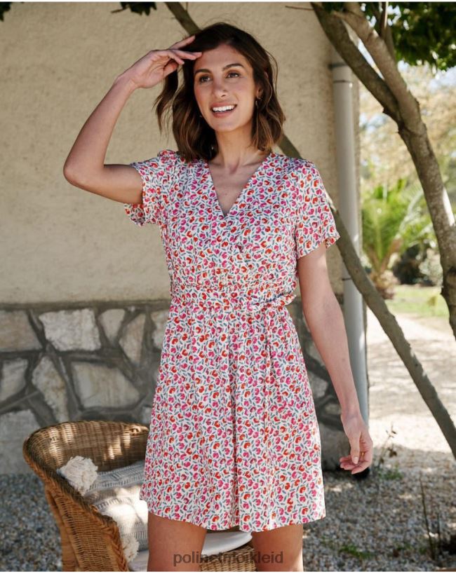 Polin et moi Bessie kurzes Kleid HT8R114 Kleidung roh