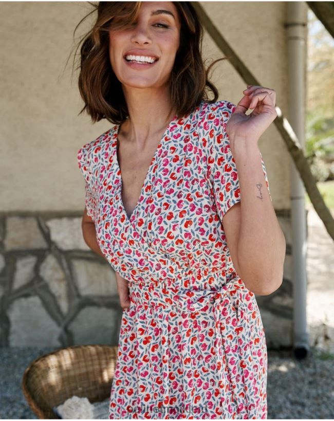 Polin et moi Bessie kurzes Kleid HT8R114 Kleidung roh