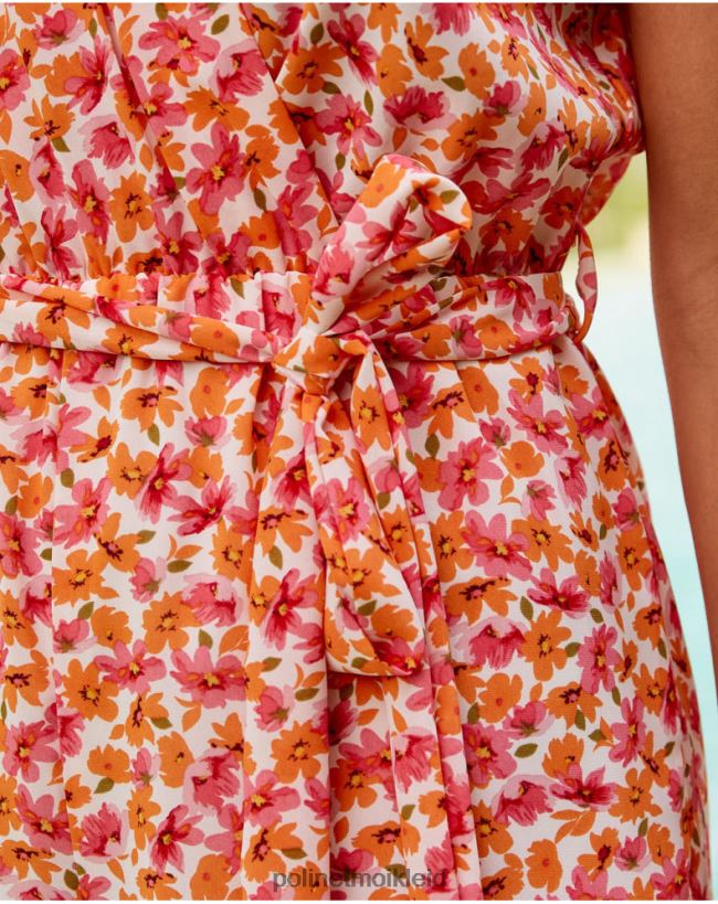 Polin et moi Blumenaffe Irune HT8R120 Kleidung Lachs