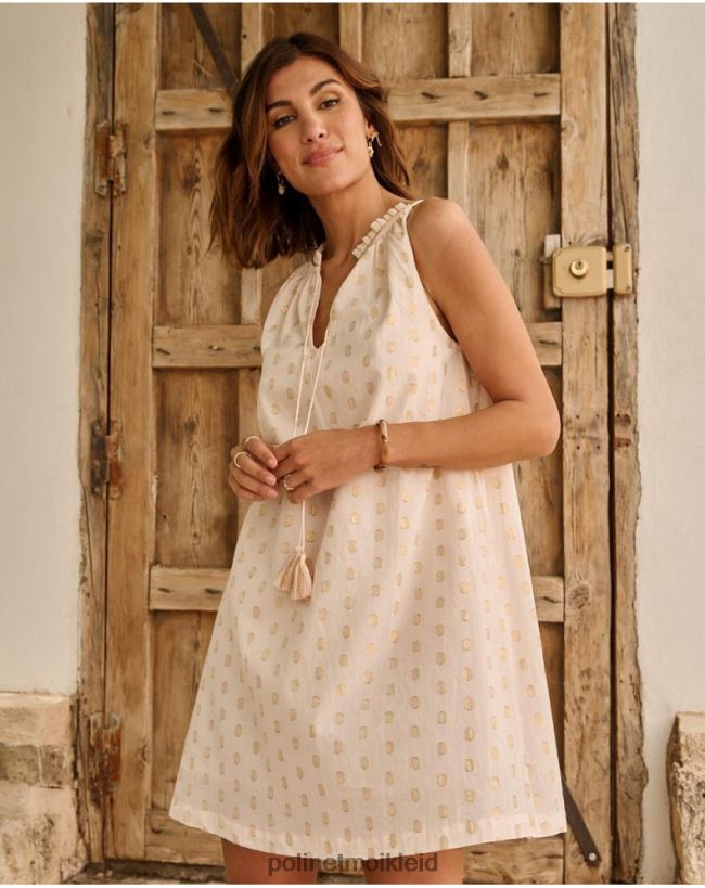 Polin et moi Cinty-Kleid aus Lurex HT8R60 Kleidung nackt