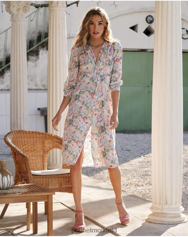 Polin et moi Daniela Knotenkleid HT8R45 Kleidung himmlisch