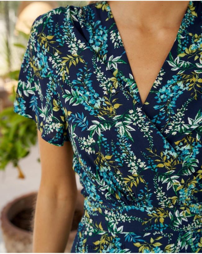 Polin et moi Gabri Midikleid HT8R32 Kleidung Marine