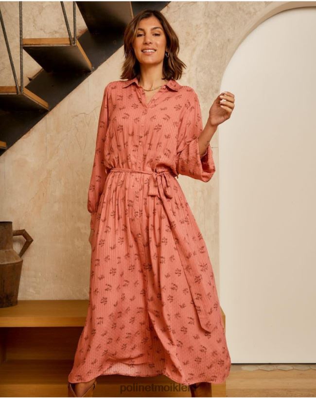 Polin et moi Ivette-Gürtelkleid HT8R134 Kleidung bilden