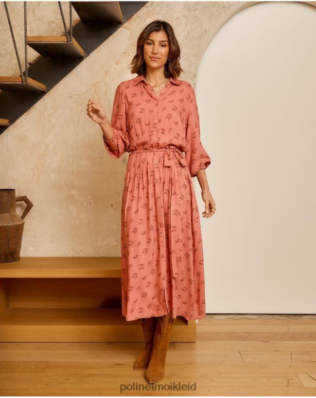 Polin et moi Ivette-Gürtelkleid HT8R134 Kleidung bilden