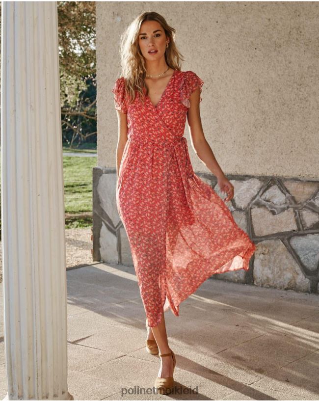 Polin et moi Kleid Blumen Luisa HT8R93 Kleidung bilden