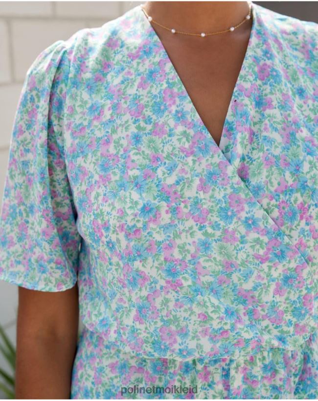 Polin et moi Kleid Crossover Ainhoa HT8R14 Kleidung Denim