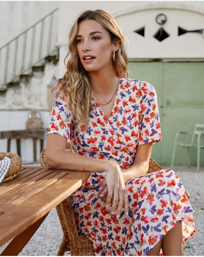 Polin et moi Kleid Crossover Gracia HT8R92 Kleidung roh