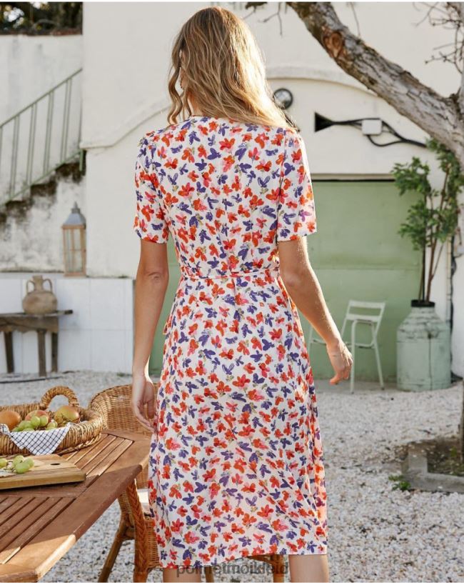 Polin et moi Kleid Crossover Gracia HT8R92 Kleidung roh