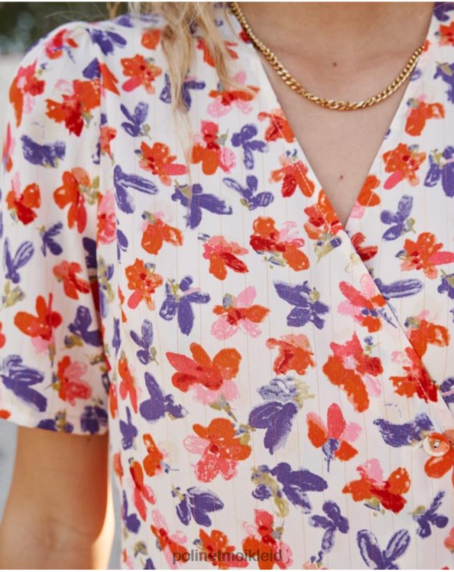 Polin et moi Kleid Crossover Gracia HT8R92 Kleidung roh