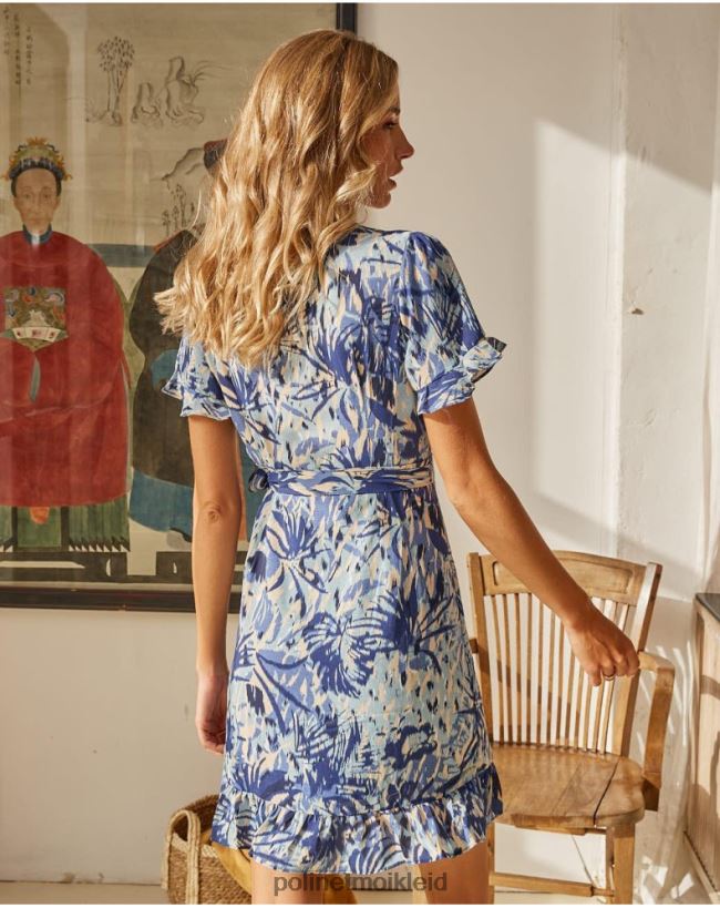 Polin et moi Kleid Crossover Kalila HT8R131 Kleidung atlantisch