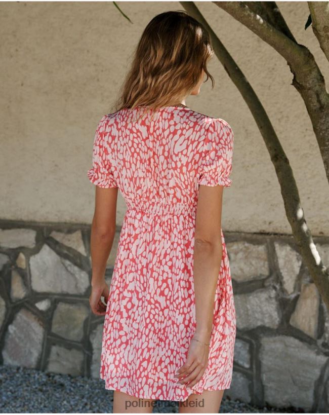 Polin et moi Kleid Motas Jakie HT8R80 Kleidung Lachs